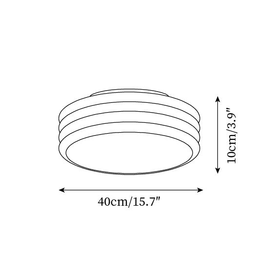 Creative Decor Hamburger Ceiling Light M255