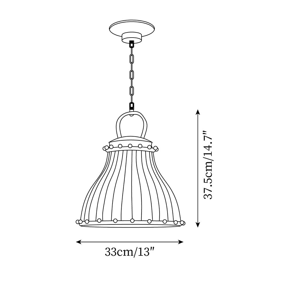 Circus Glass Pendant Lamp M166
