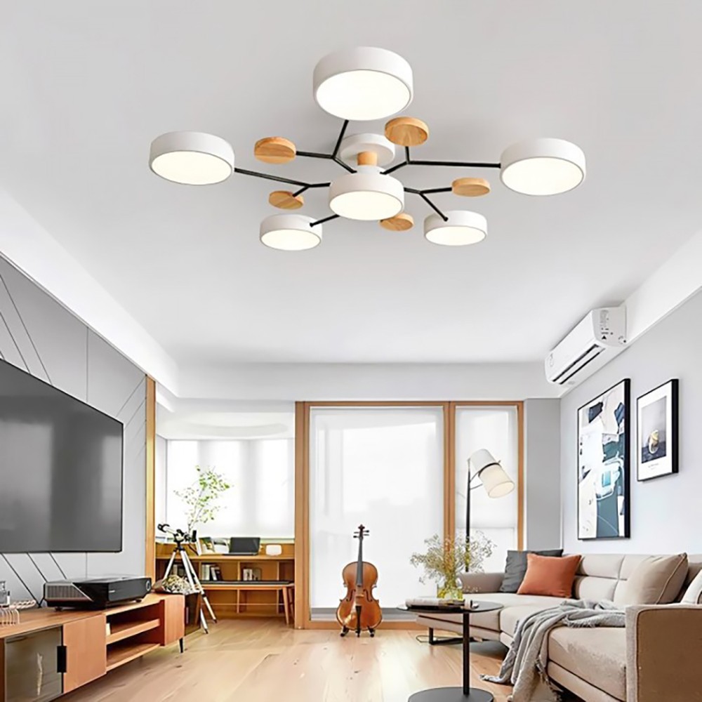 Nordic Modern Multi Disc Ceiling Lamp S94