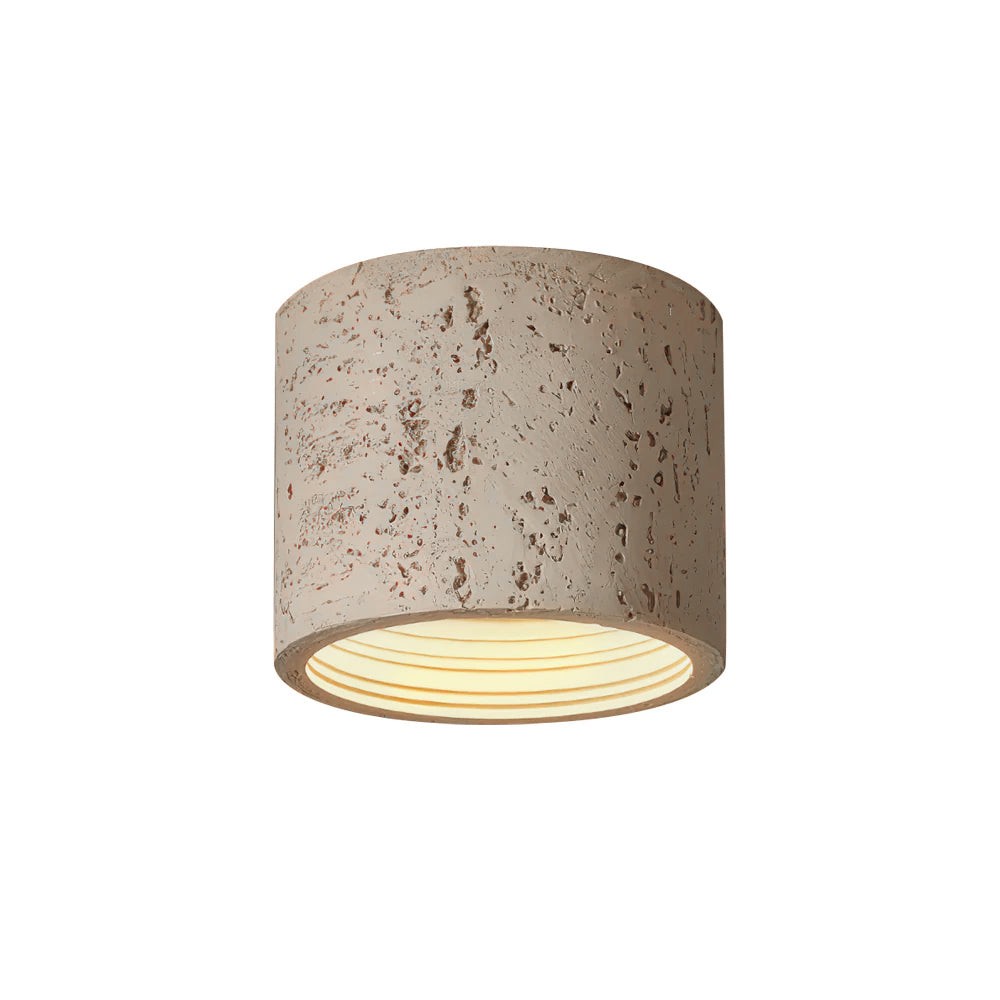Modern Wabi-Sabi Cylindrical Ceiling Lamp M172
