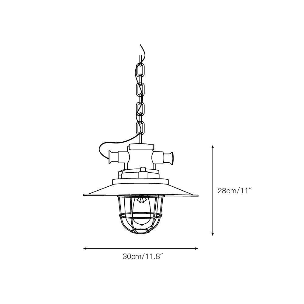 Thorlux Green Pendant Light D465