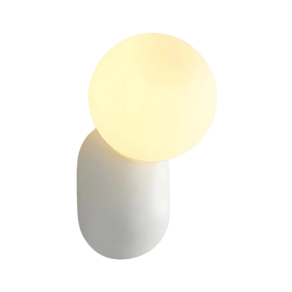 Luma Nordic Glass Orb Wall Light D784