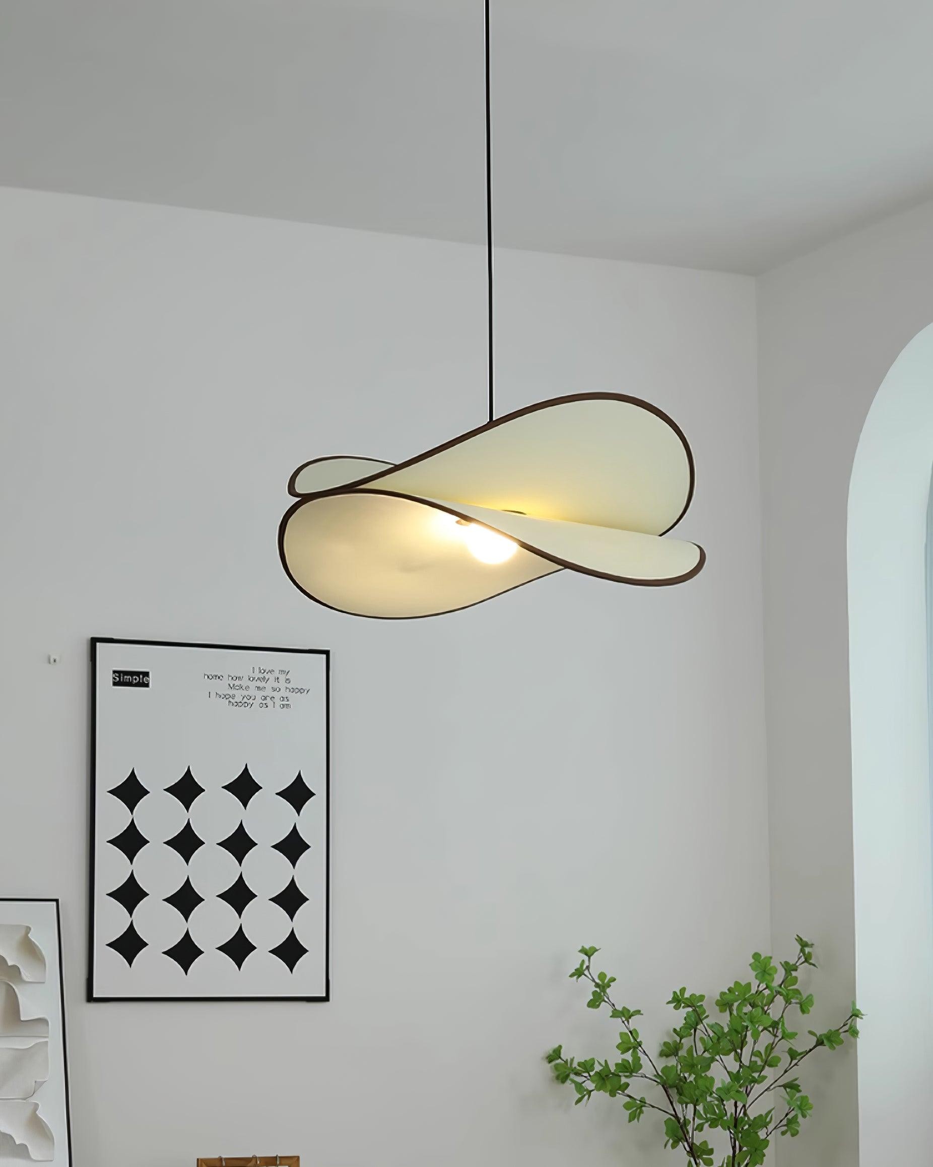 Wabi Sabi Fabric Crisp Pendant Lamp M356