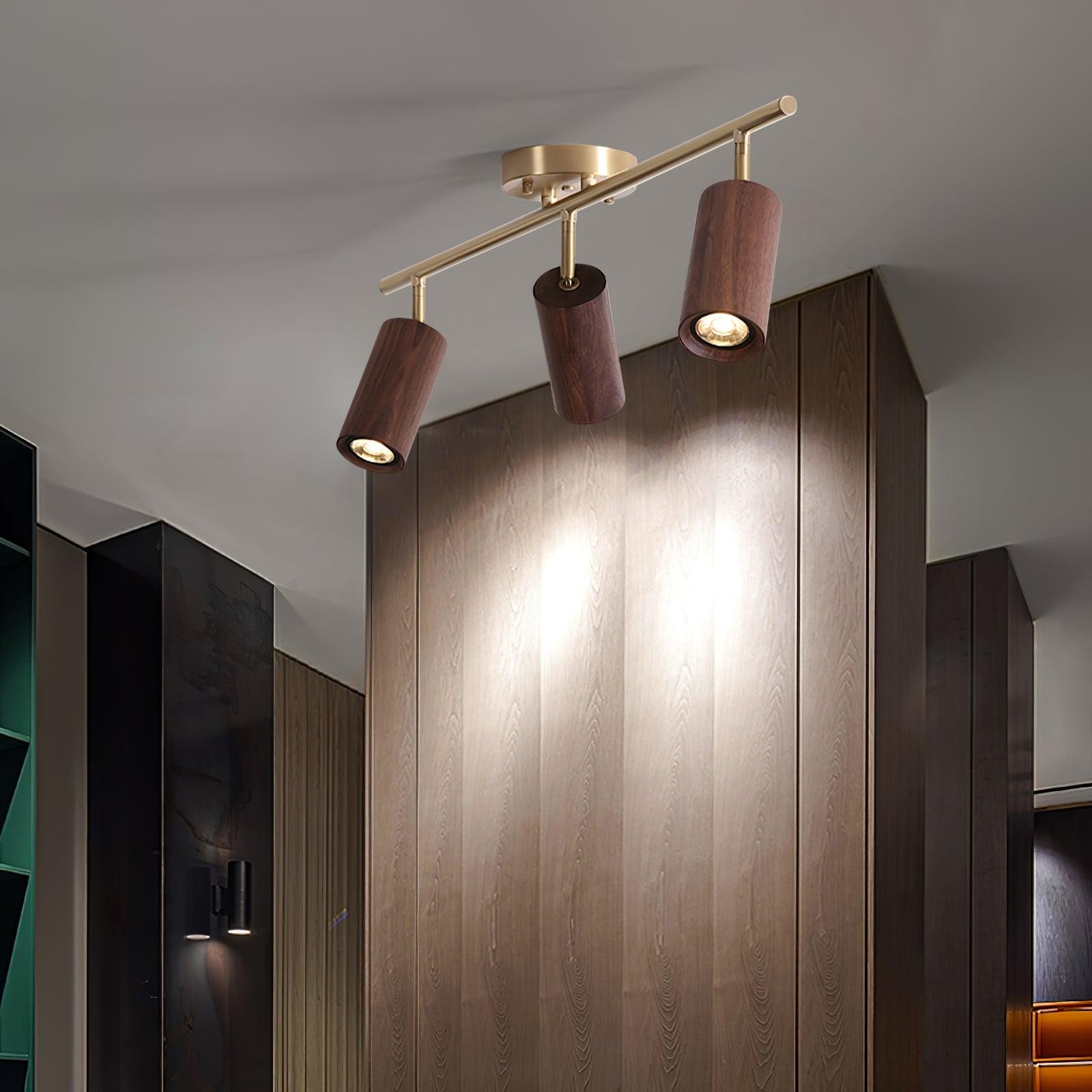 Fashion Wooden Modern Track Lighting M111