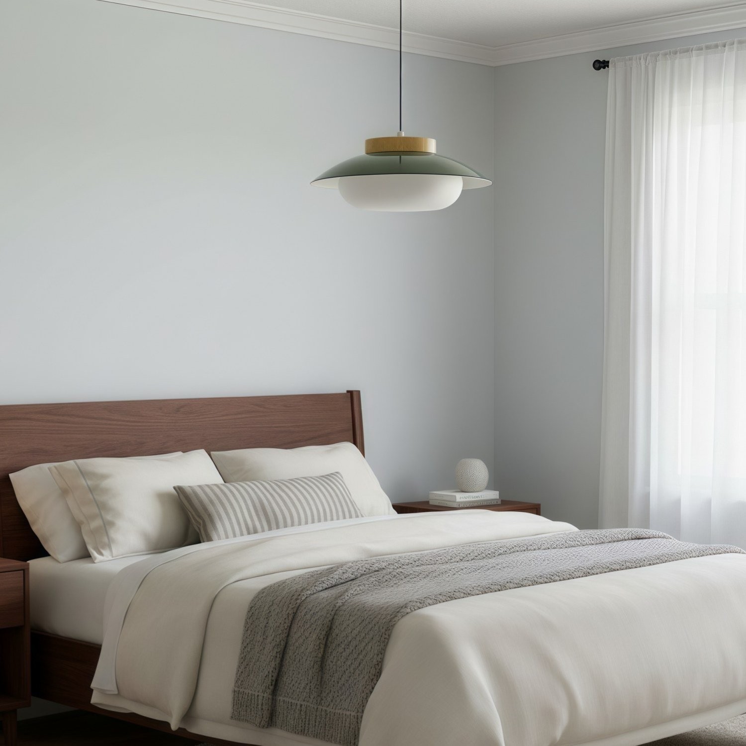 Oribela Modern Minimalist Pendant Lamp - Contemporary Saucer Style Lighting for Living or Dining T587