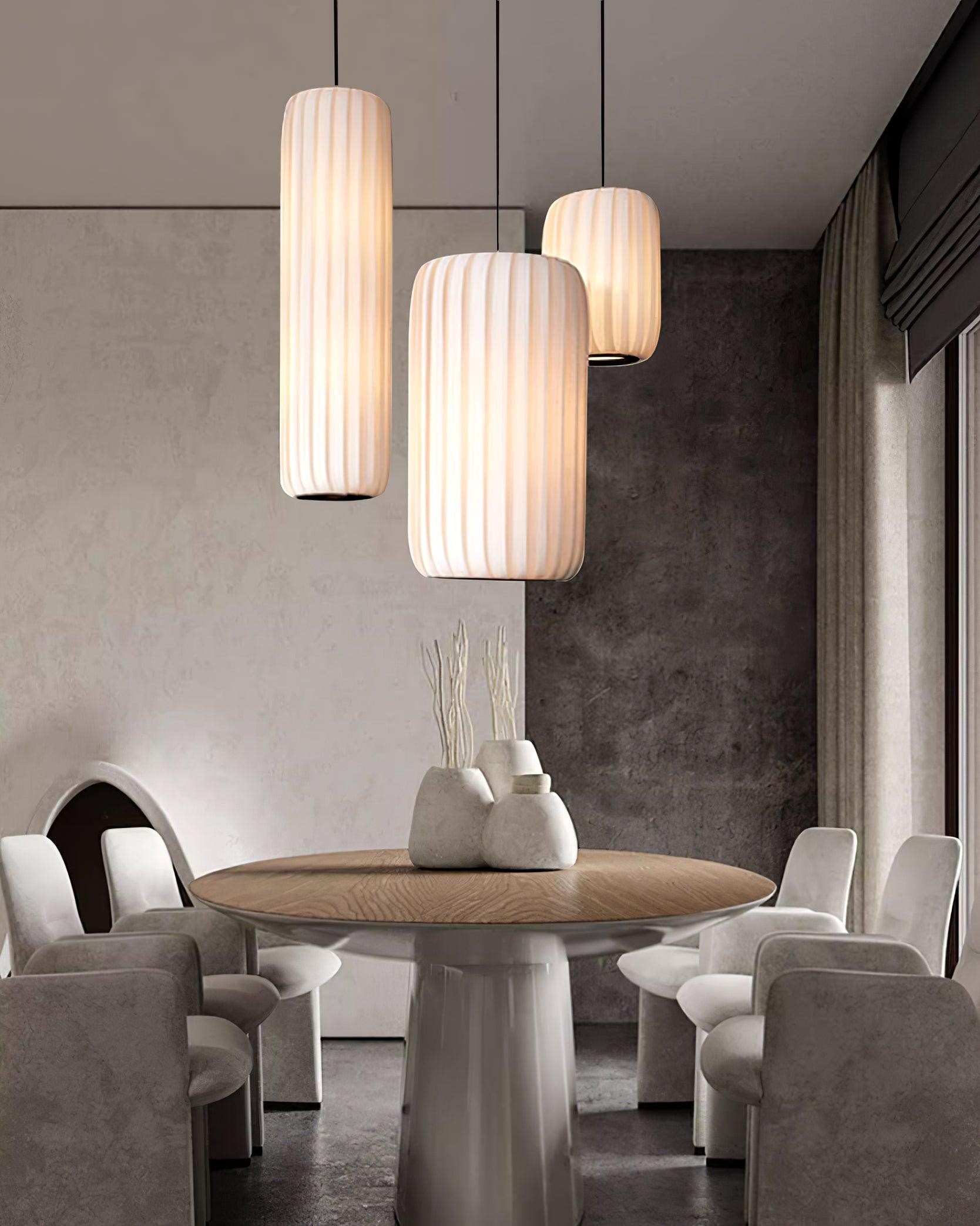 Scandinavian Minimalist Fabric Pendant Lamp M331