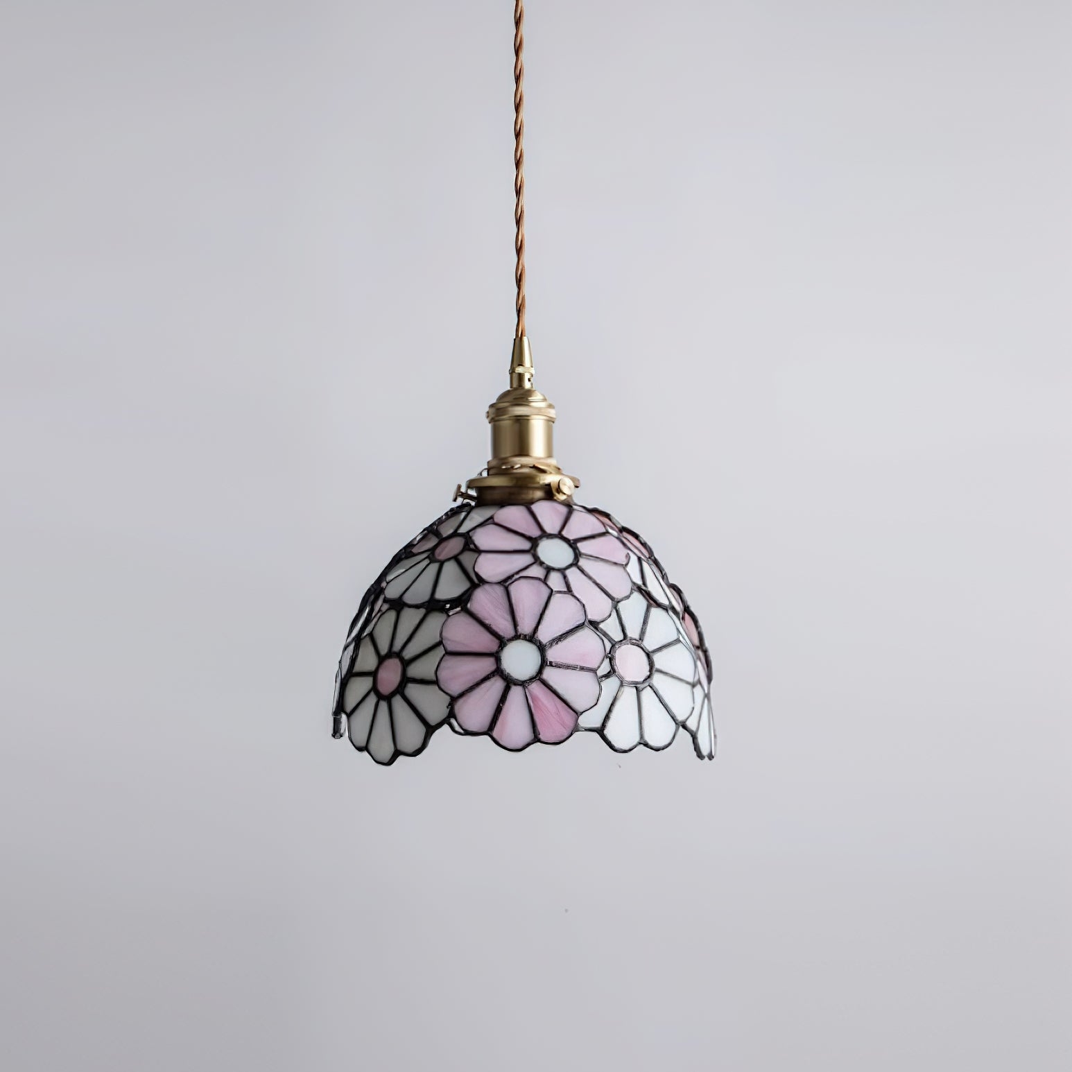 Suka Floral Plug In Pendant Lamp D132