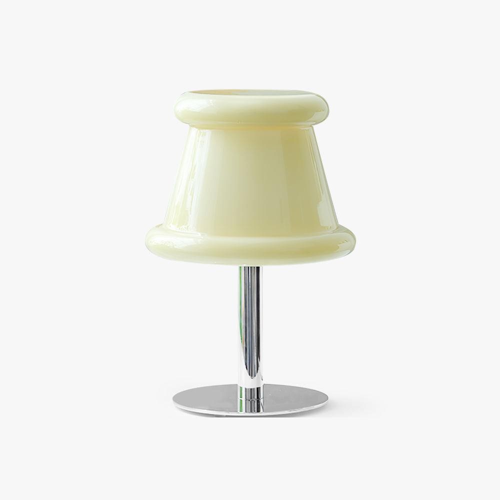 Cream Creative Irregular Cylindrical Table Lamp M49