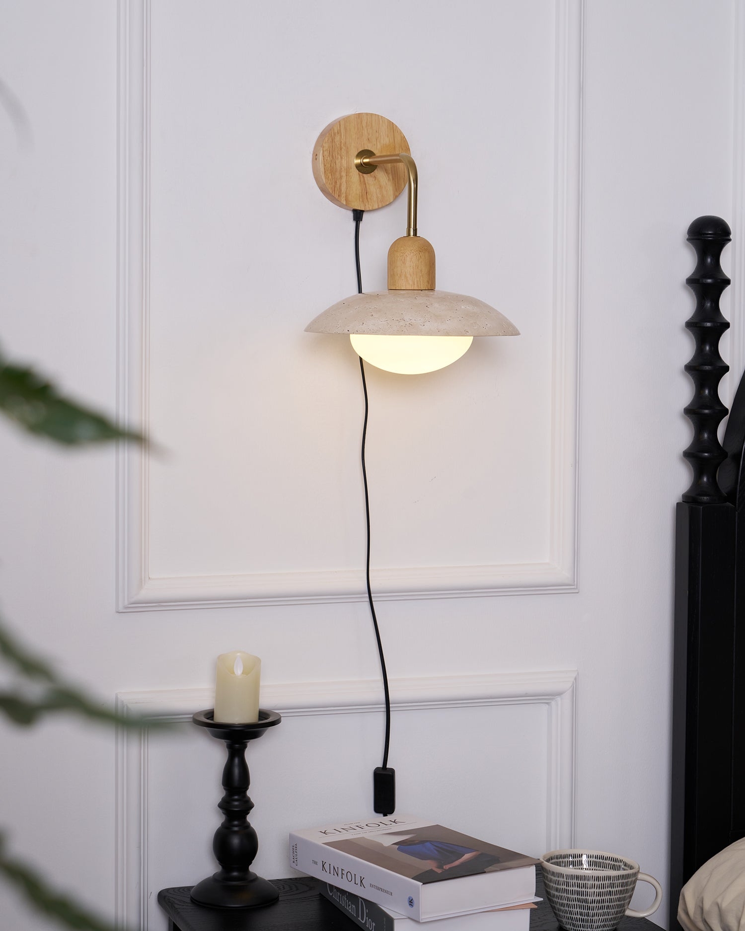 Carolia Plug In Wall Lamp D57