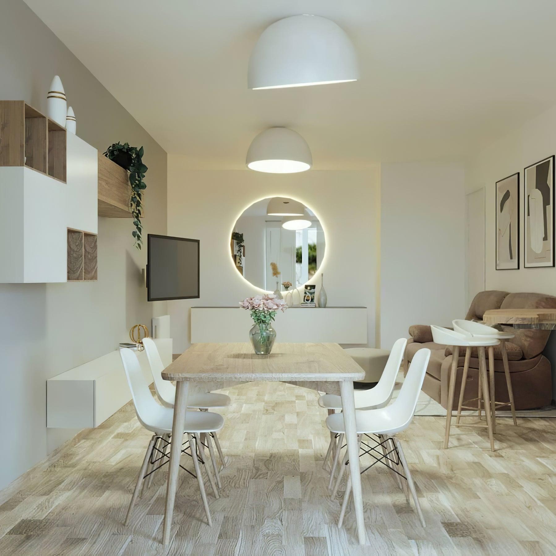 Simple Modern Nordic LED Eggshell Ceiling Lamp M385
