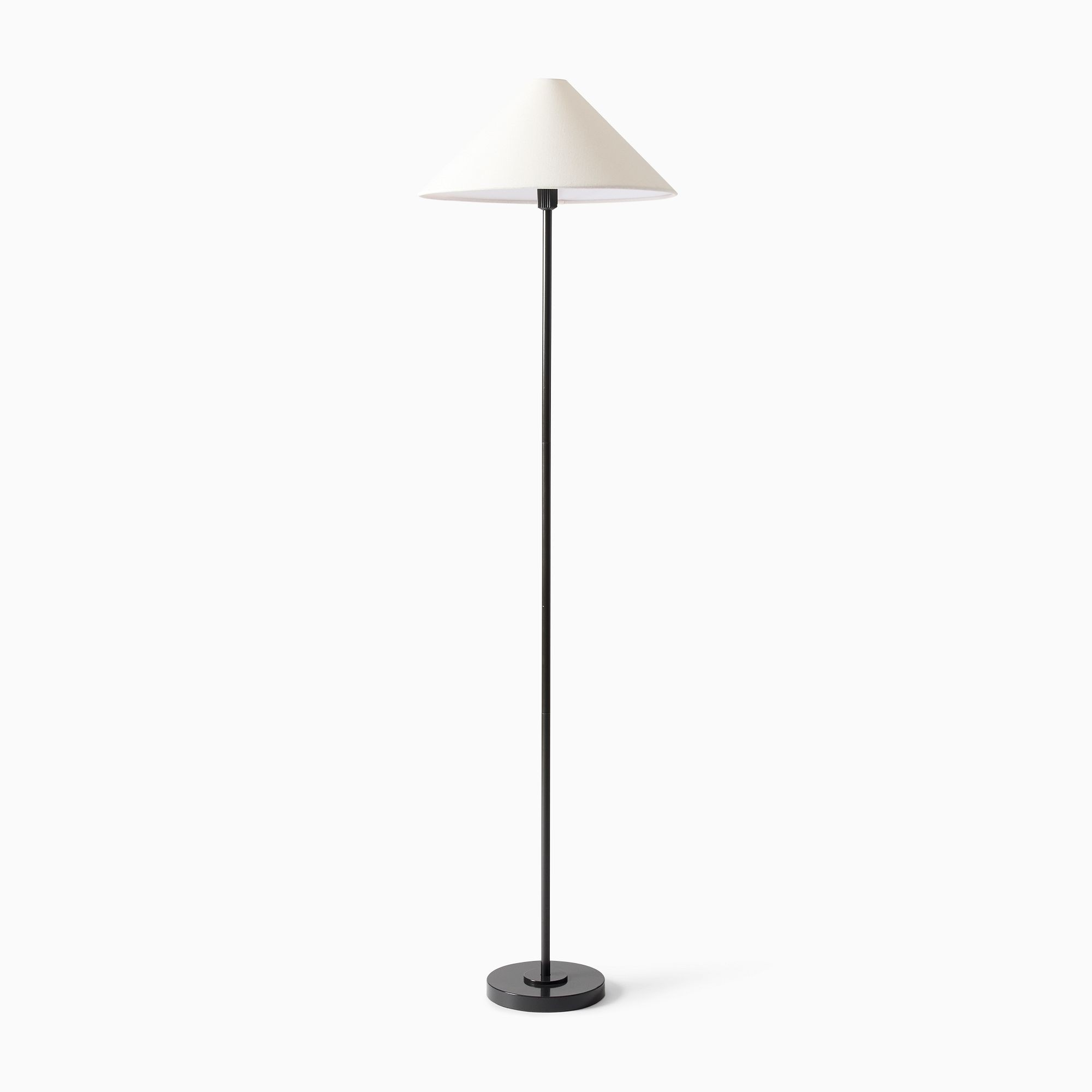 Diora Table & Floor Lamps - Linen Shade Modern Linear Style Sophisticated Accent T039
