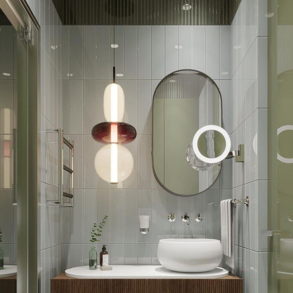 Nordic Colored Candy Glass Pendant Light S148