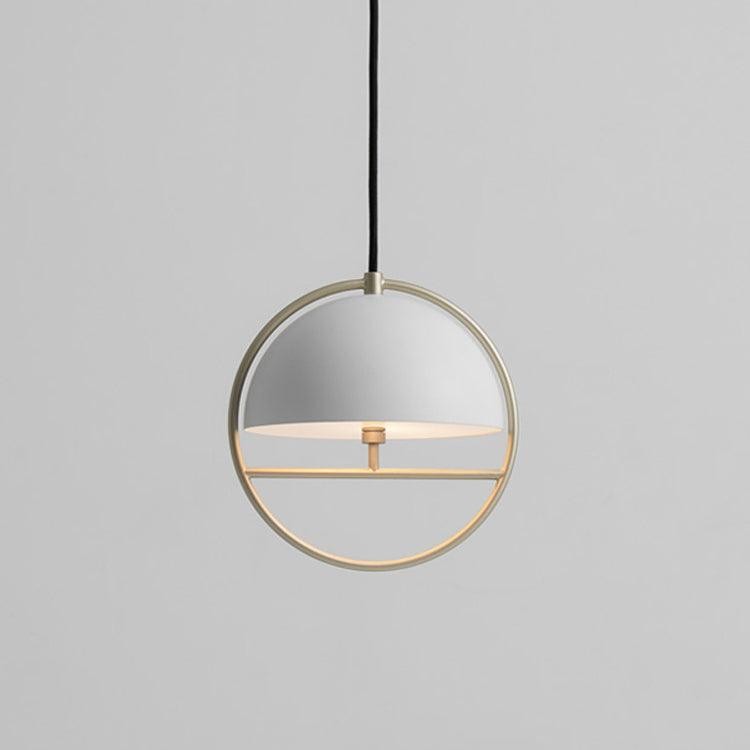 Nordic Hemispherical Ring Metal Pendant Lamp M551