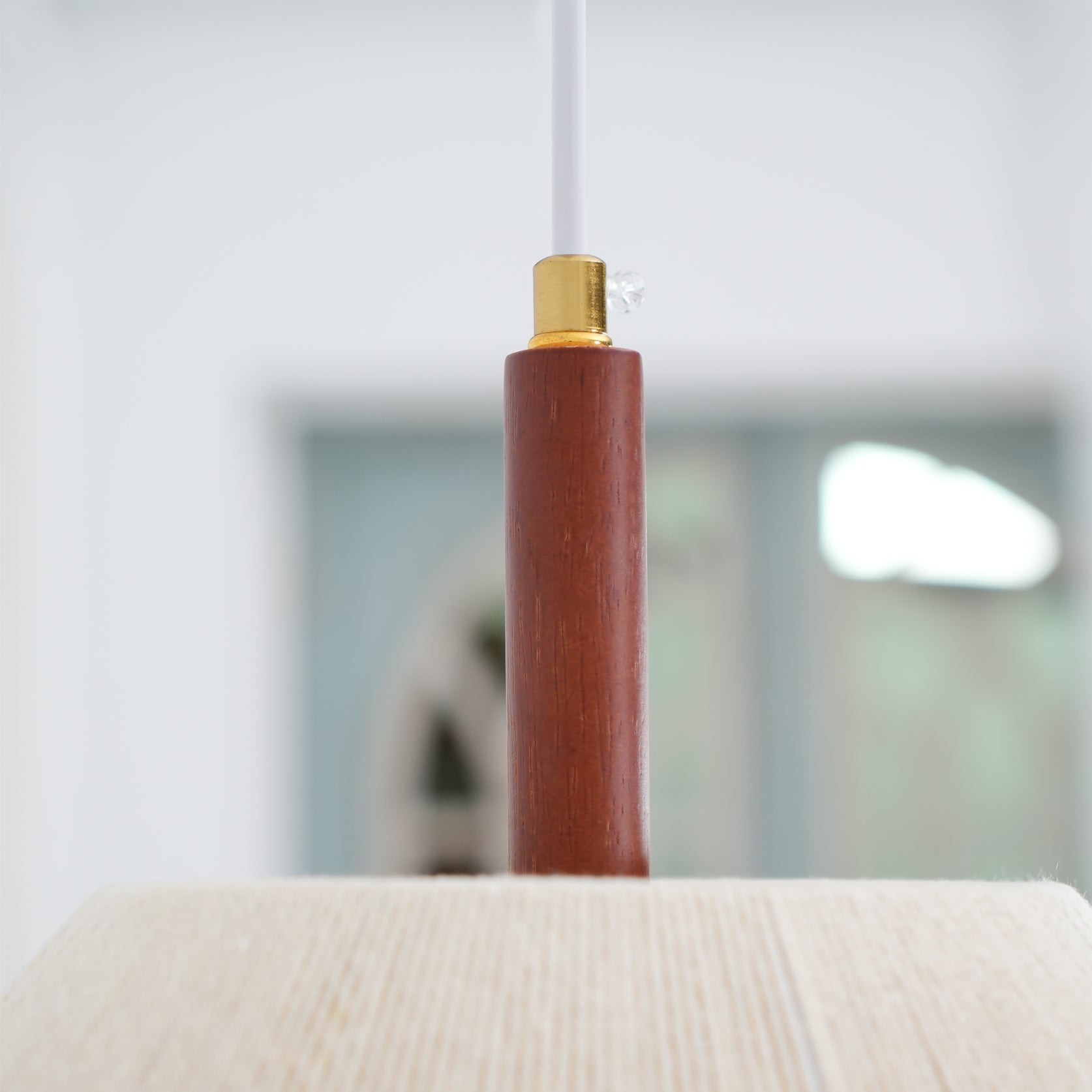 Japanese Wabi-Sabi Style Woven Fabric Pendant Lamp M109