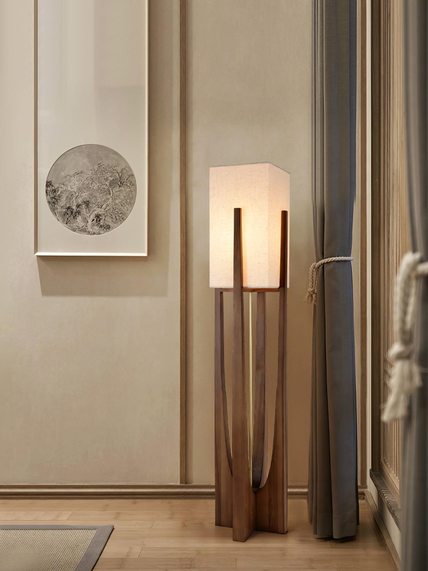 Vintage Wabi Style Floor Lamp M382