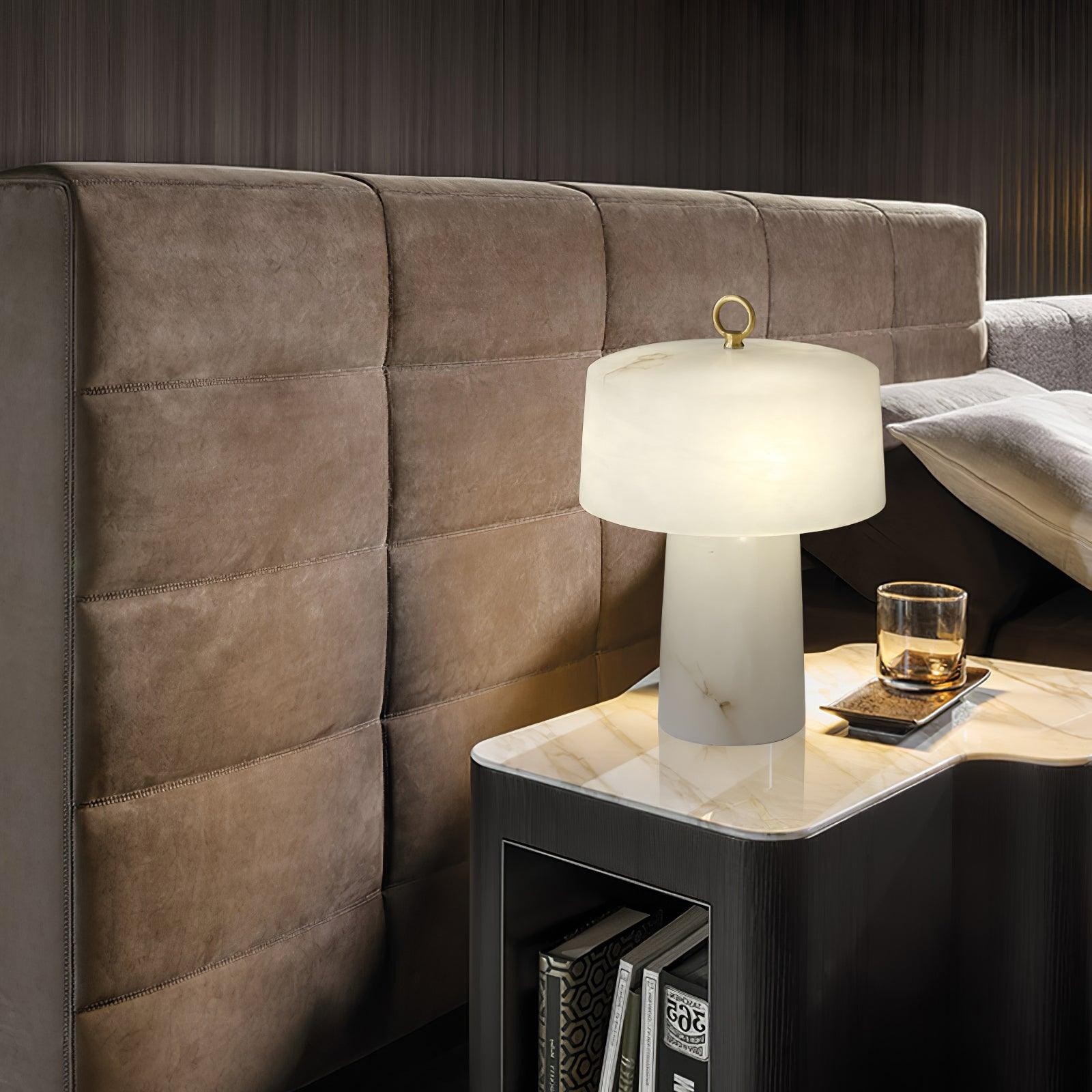 Light Luxury Style Marble Stone Table Lamp M583