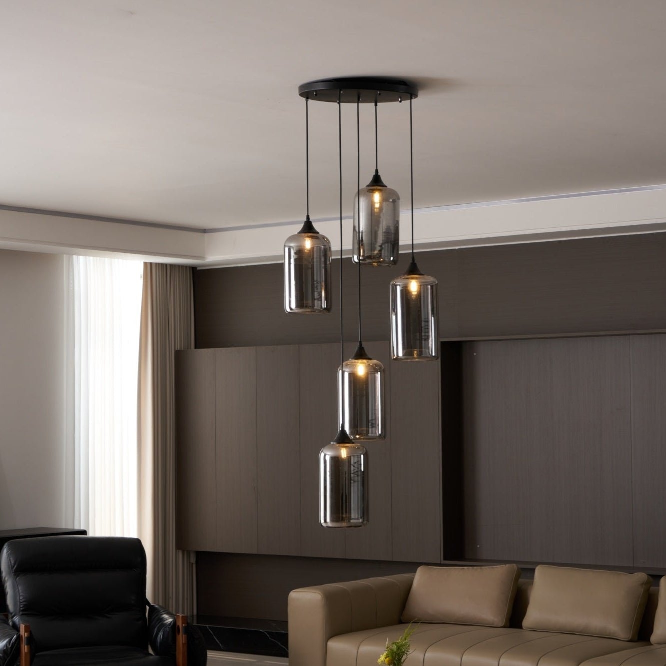 Bottle Pendant Light D363