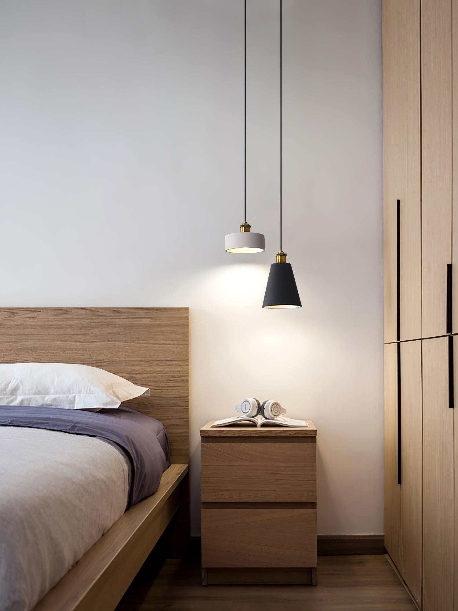 Modern Resin Geometric Pendant Lamp M432