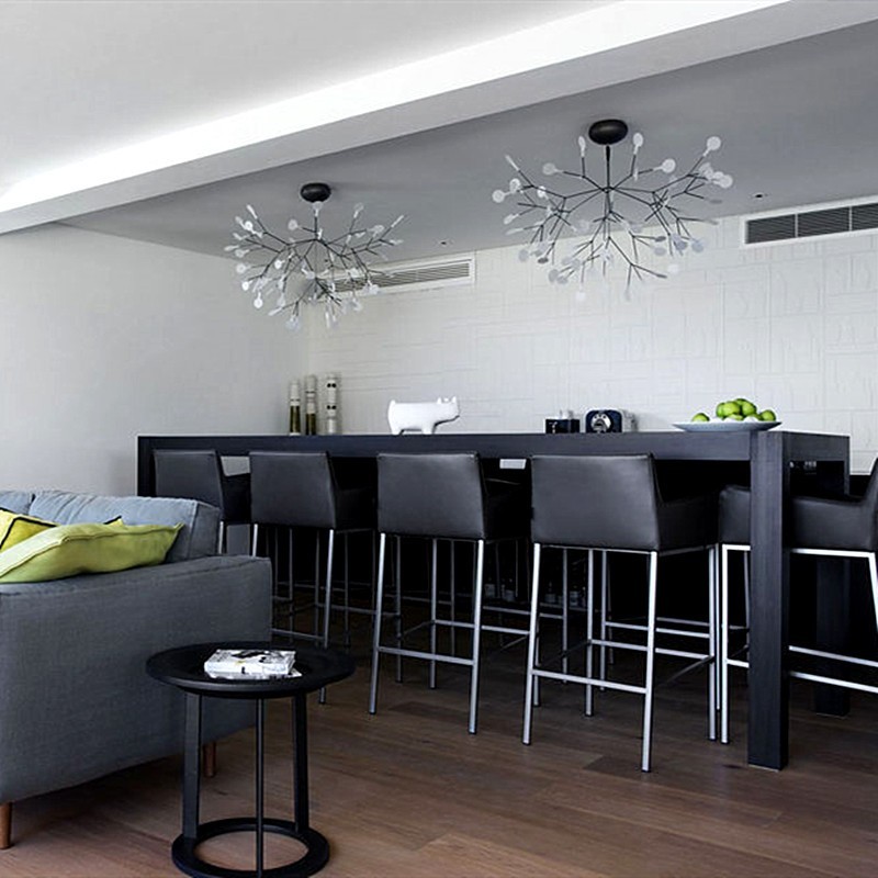 Scandinavian Branching LED Chandelier for Living Room