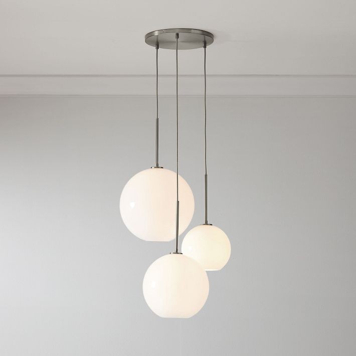 Selvion Minimalist Crystal Chandelier - Handcrafted Glass Sculptural Lighting Fixture T150