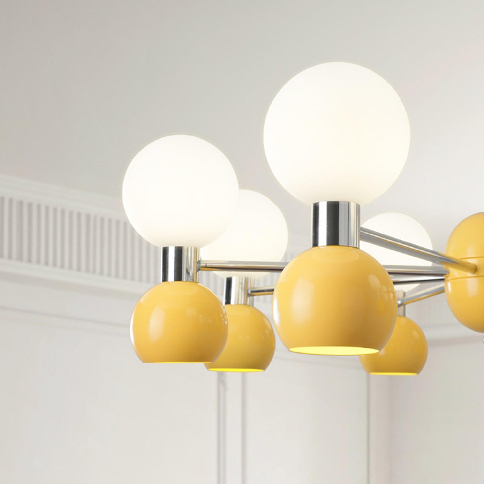 Modern Minimalist Multiple Head Metal Chandelier M313