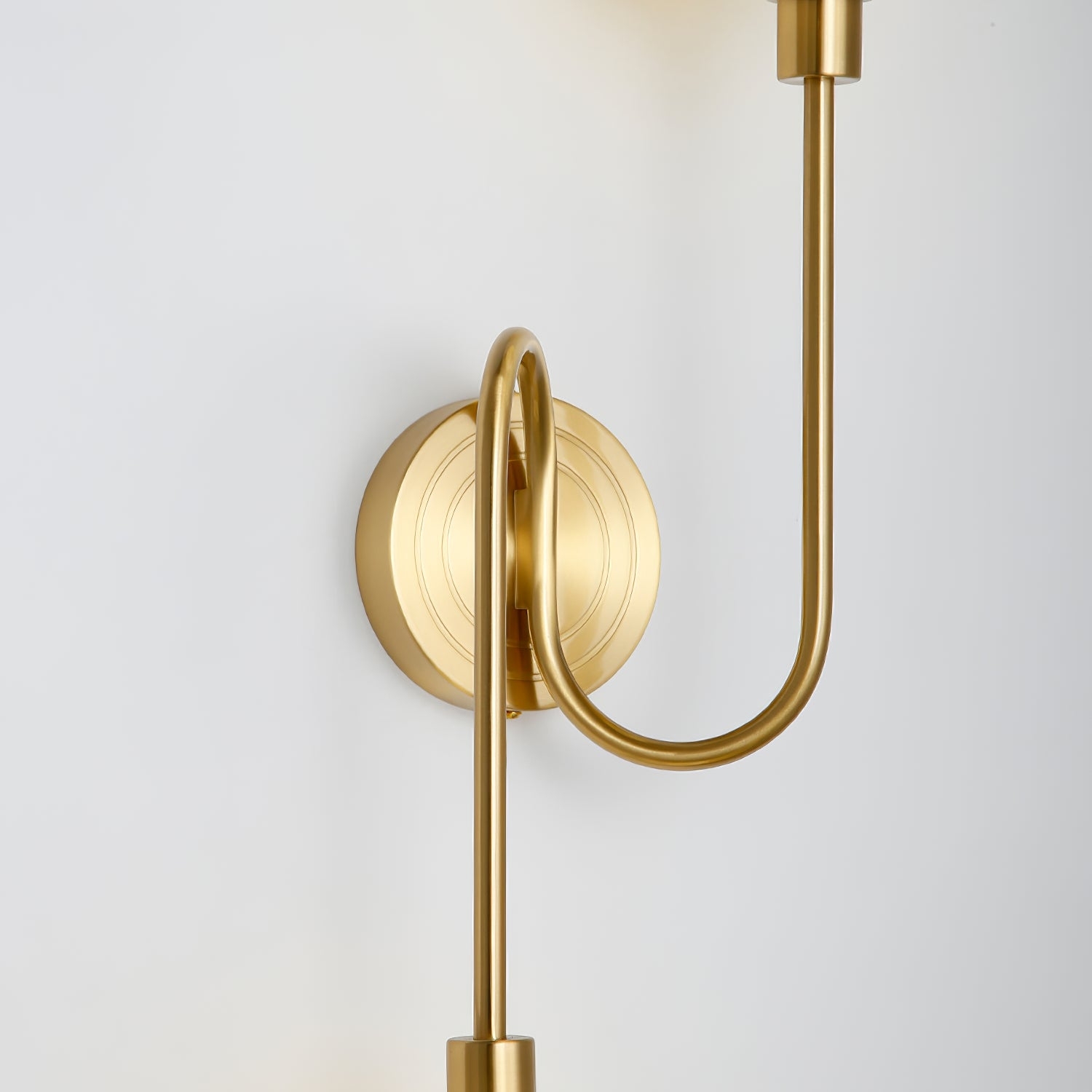 Holten Brass Armed Sconce D409