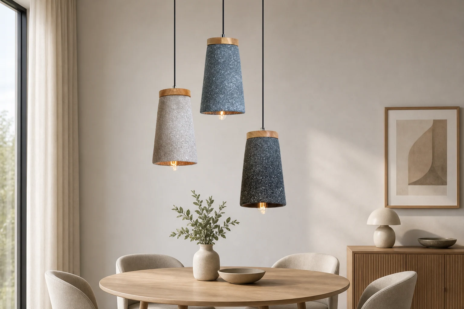 Lampa wisząca FEDORA w scenie lifestylowej