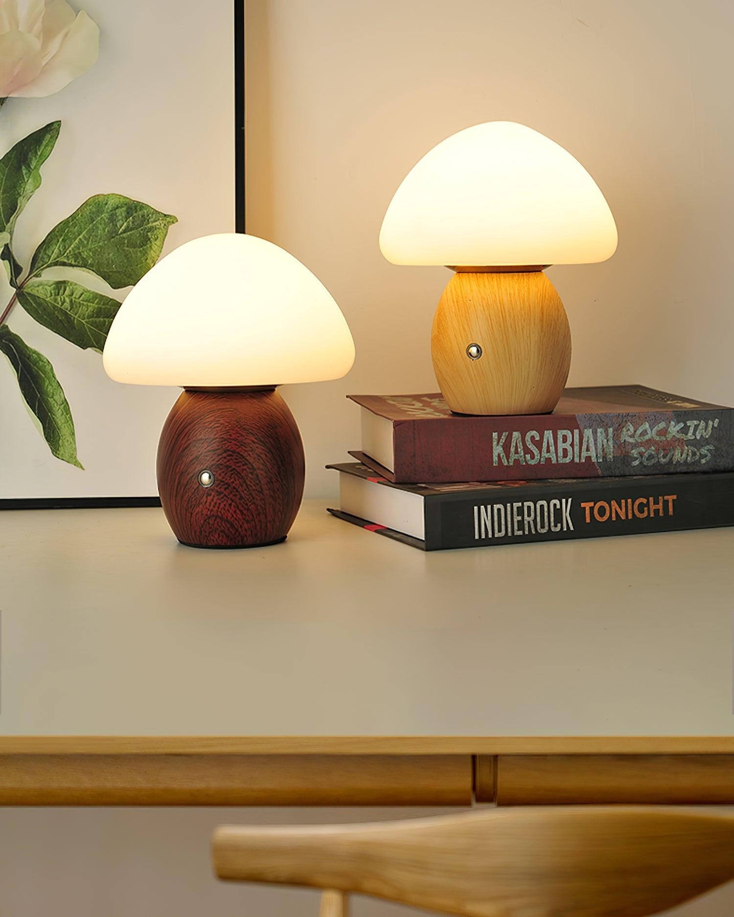 LED Mushroom Touch Lamp Dimmable Table Lamp M351