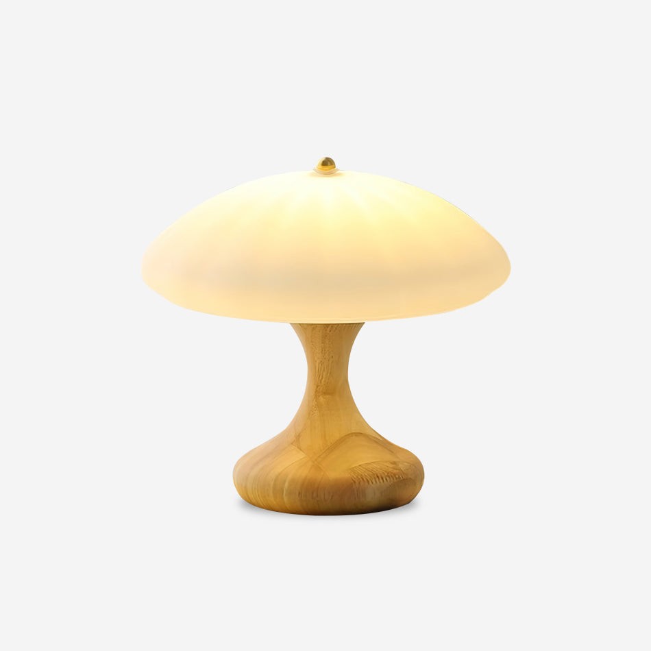 Mushroom Shape Curved Table Lamp M191