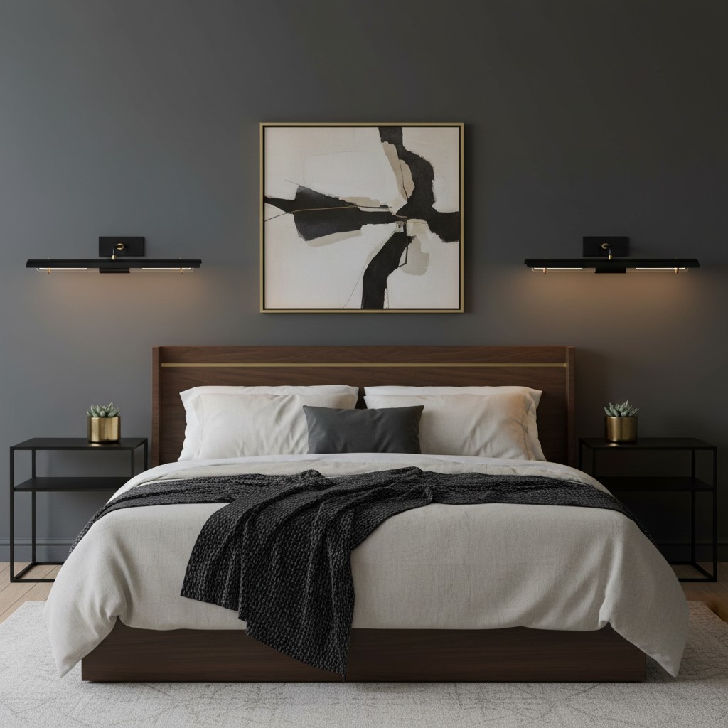 Aurix Minimalist Iron Wall Lamp - Elegant wall-mounted Lighting Enhance Any Interior Artwork T610