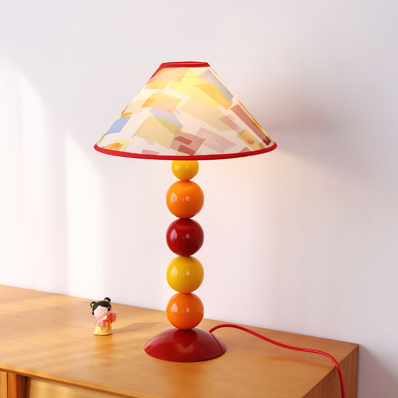 Retro Coloful Stacking Ball Table Lamp M329