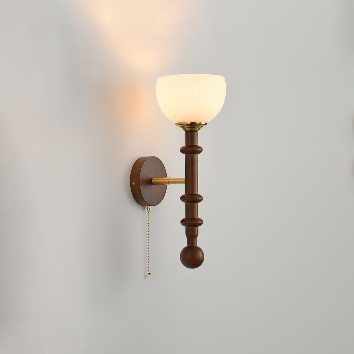 Retro Solid Wood Series Wall Lamp M523