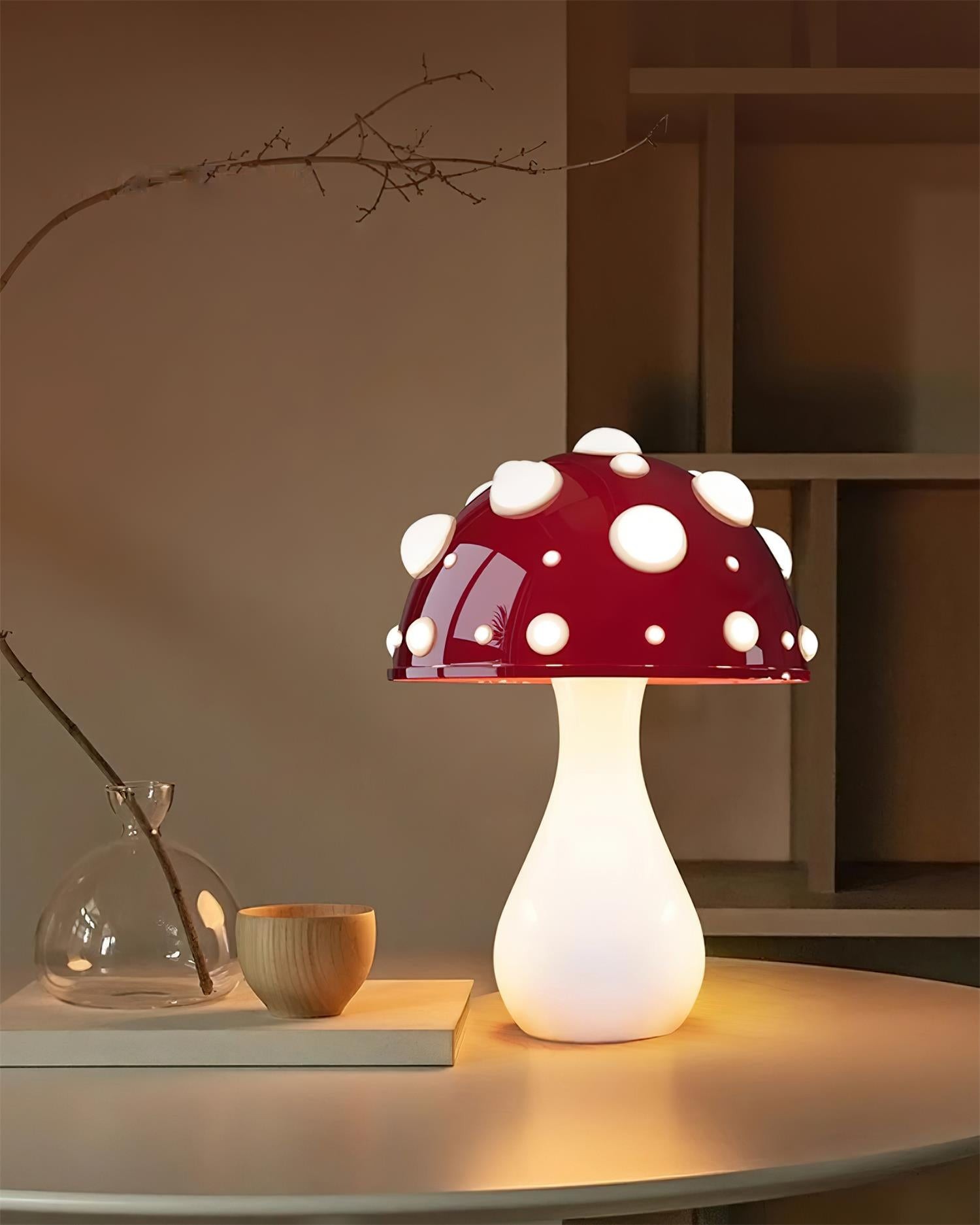 Poisonous Mushrooms Table Lamp M216