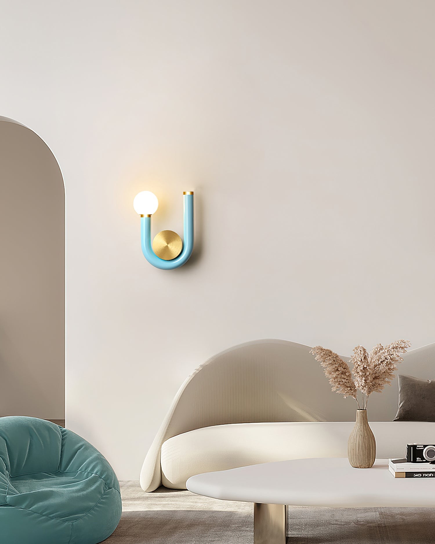 Creative U Shaped Double Head Wall Lamp M192