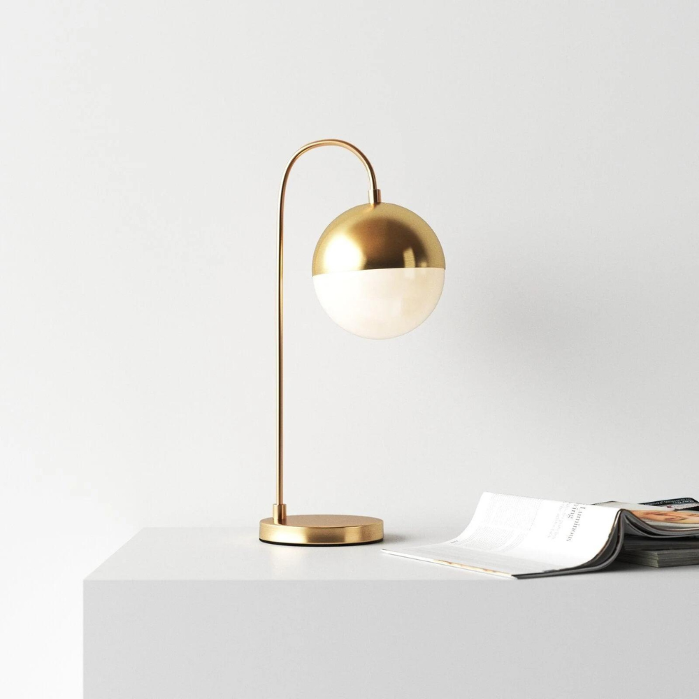 Golden Foliage Elegance Table Light D843