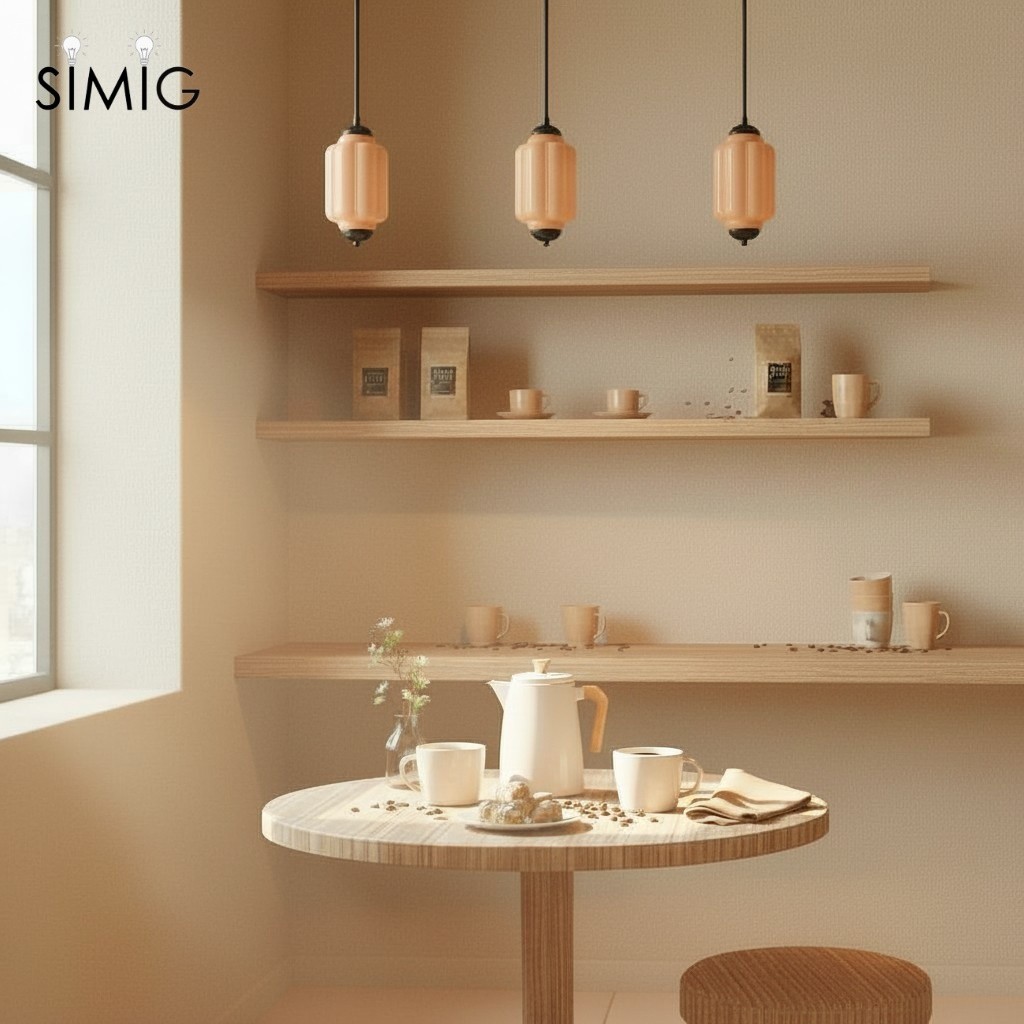 Eloise Simple Glass Irregular Lantern Pendant Lamp G23