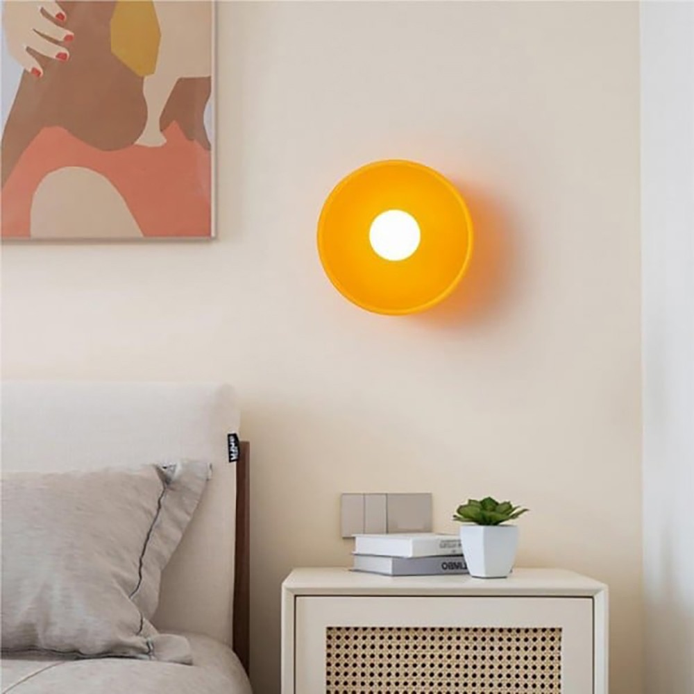 Modern Round Flush Mount Morandi Ceiling Lamp Wall Lamp S142