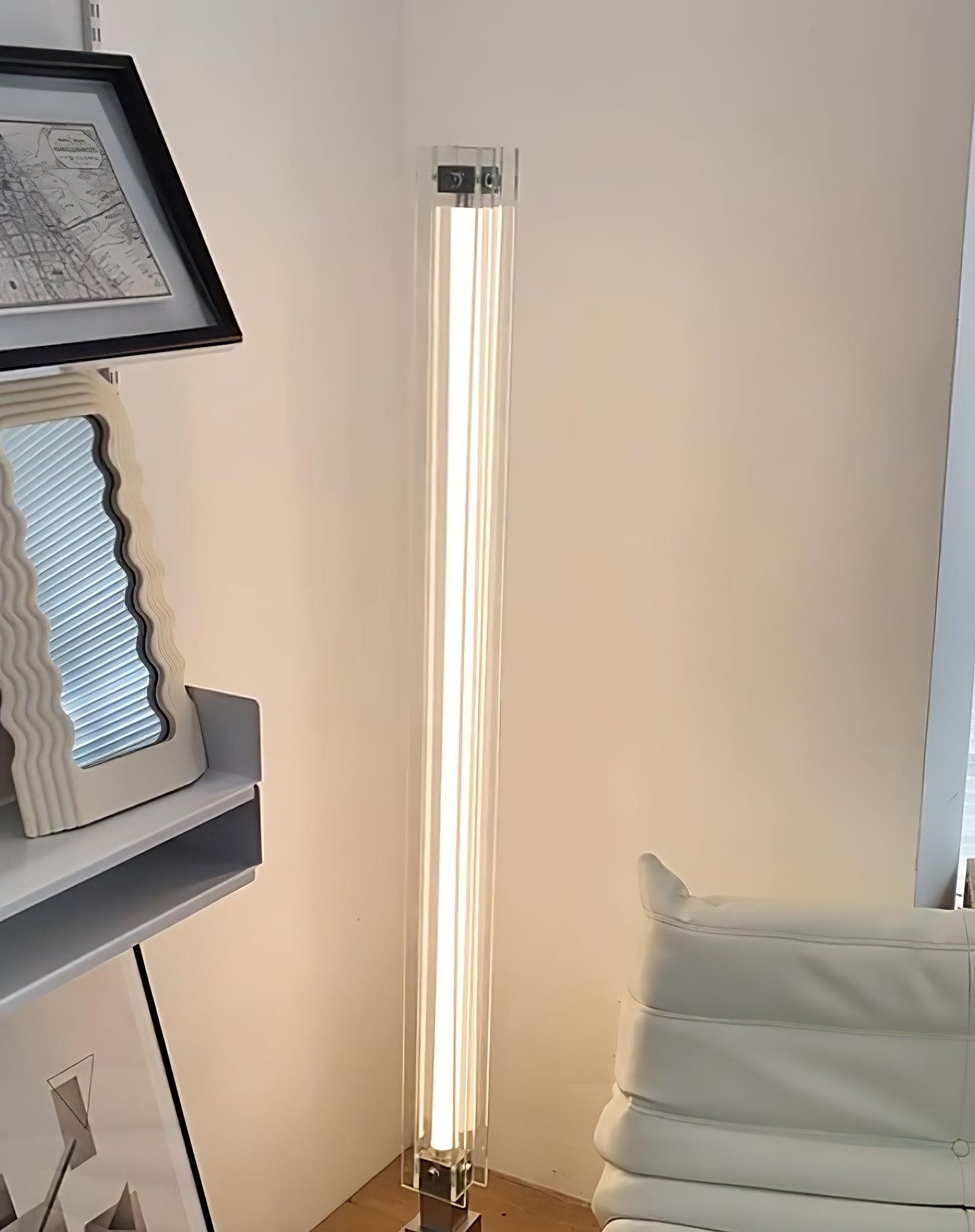 Industrial Style Minimalist Glass Floor Lamp S35