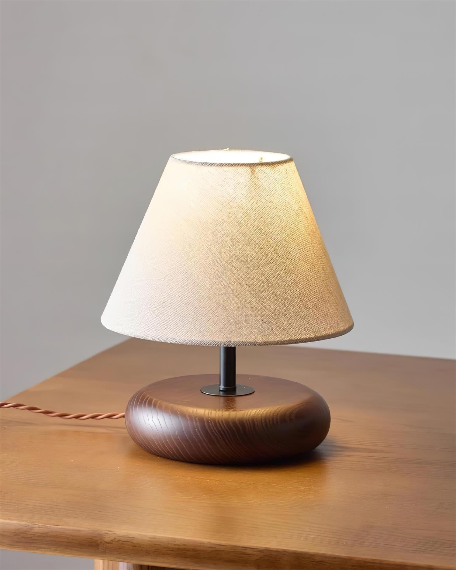 Lampa stołowa Olen D100 świecąca na blacie