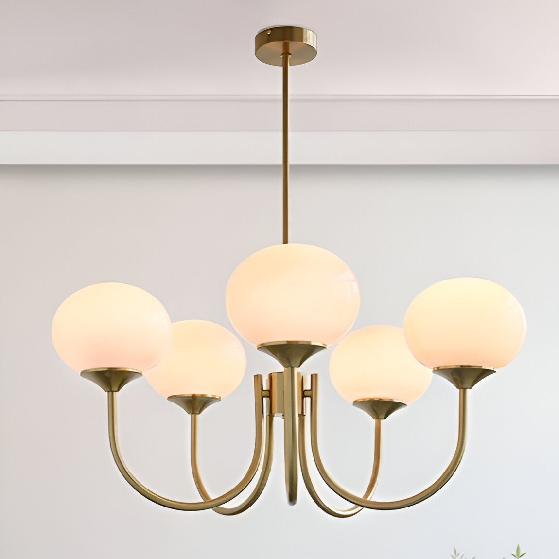 Marshmallow Modern Glass Chandelier D776