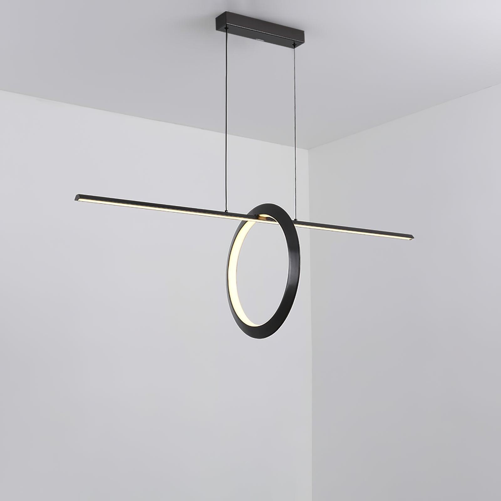 Minimalist High-End Geometric Line Pendant Light M548