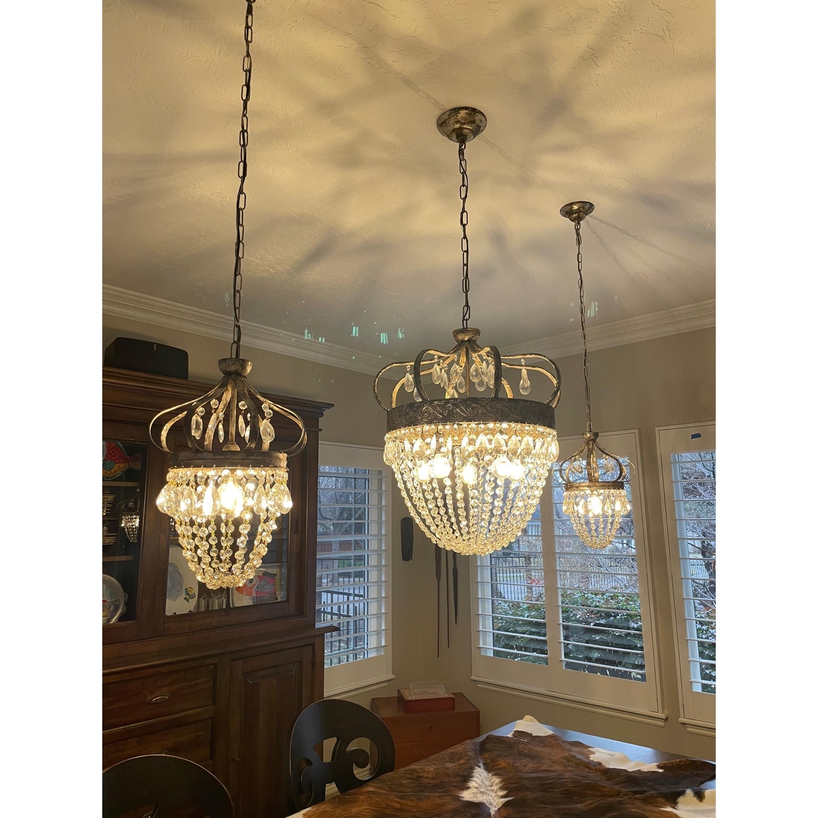 Abella Tear Drop Chandelier D517