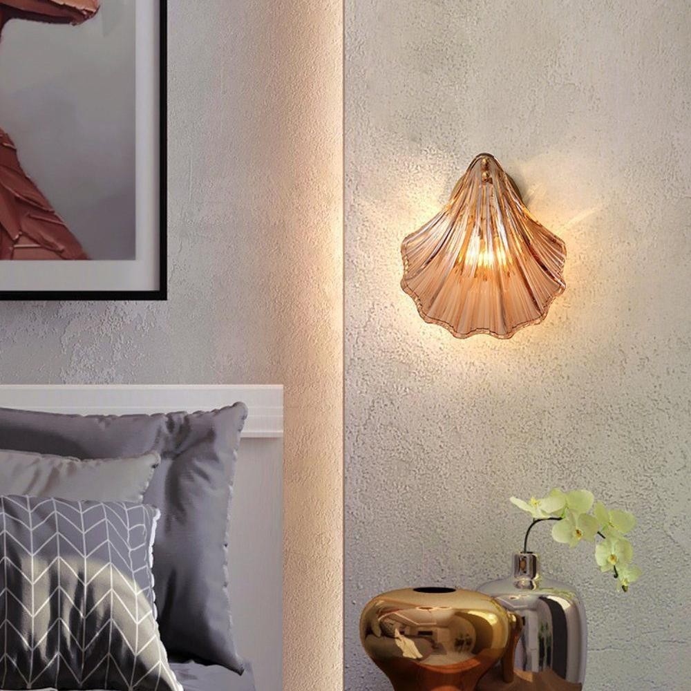 Modern Glass Design Shell Wall Lamp S139