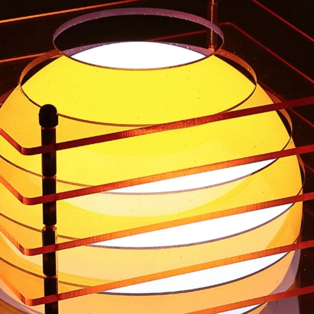 Afterglow Series Moon Cube Geometric Sphere Table Lamp - Modern Style Bedroom Decor T501