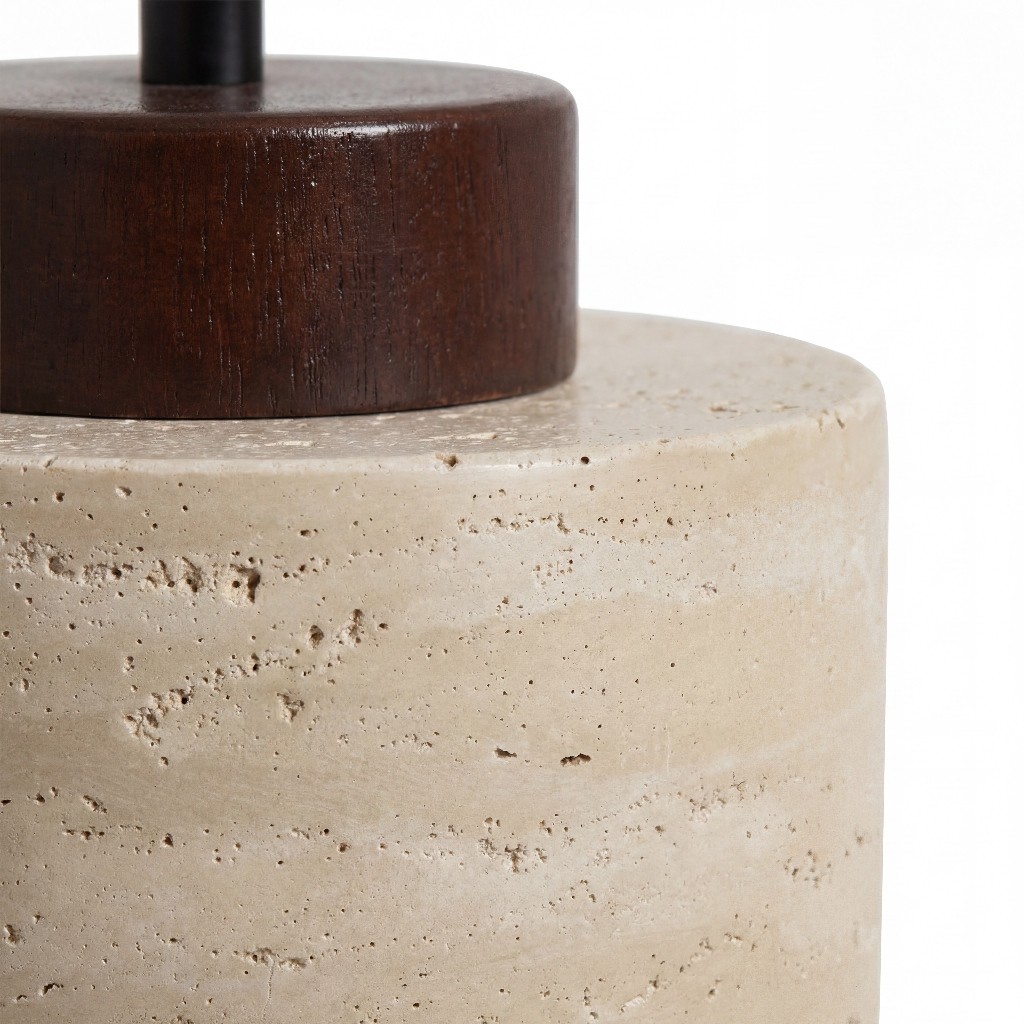 Modern Cylinder Pendant Light - Travertine Lighting for Home S371