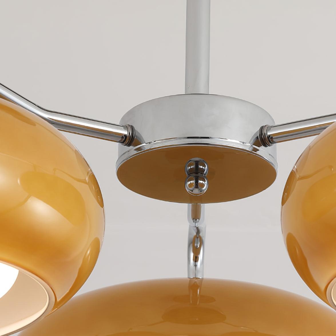 Modern 3 Light Chrome Ceiling Light M324