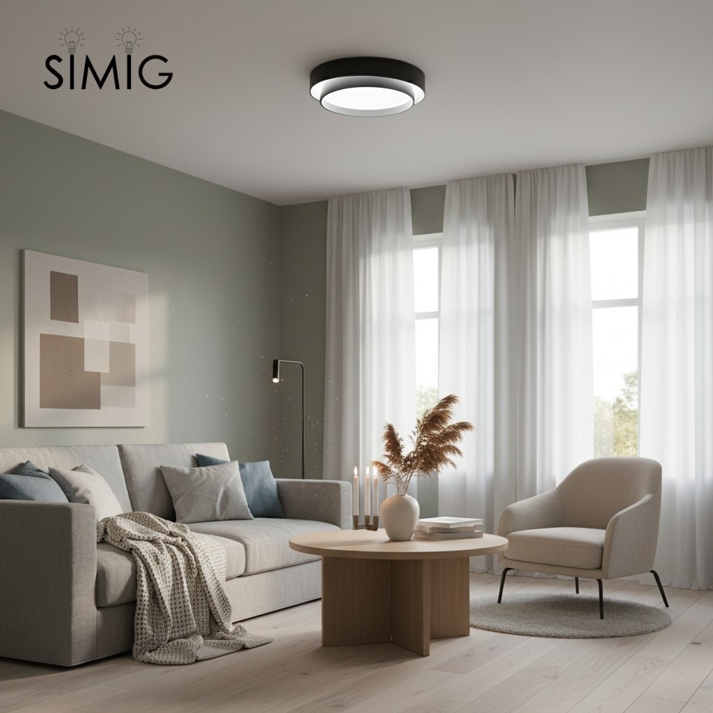 Centric 5700 LED Asymetric Melody Ceiling Lamp S77