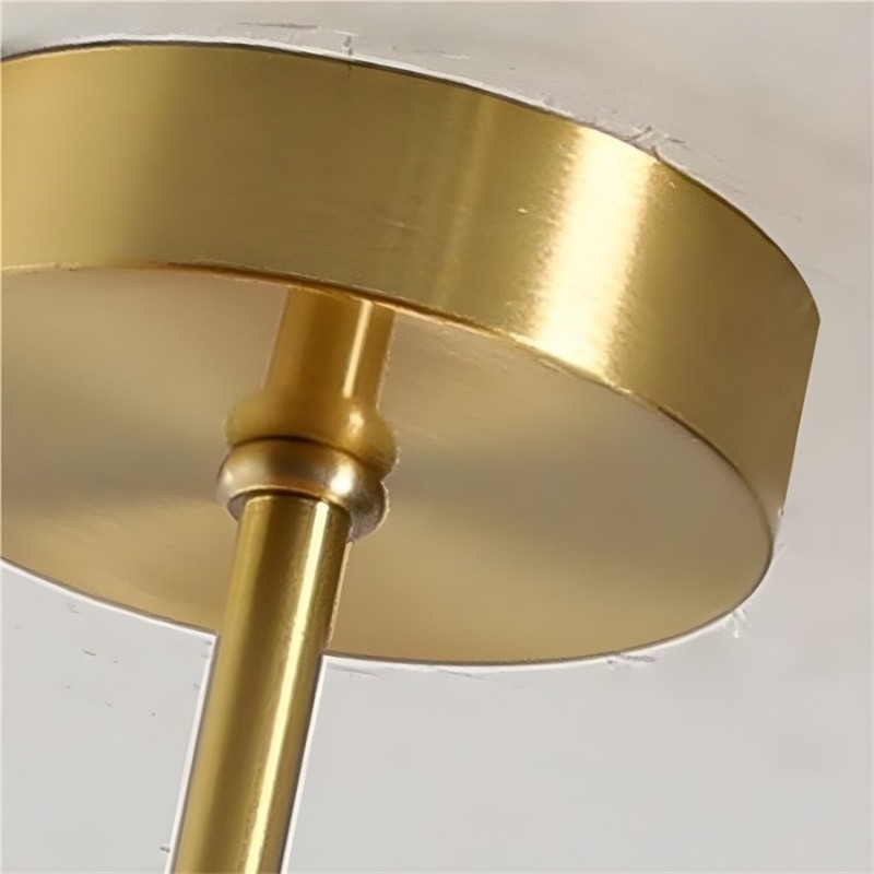 Art Deco Bauhaus Glass Disc Ceiling Light S152