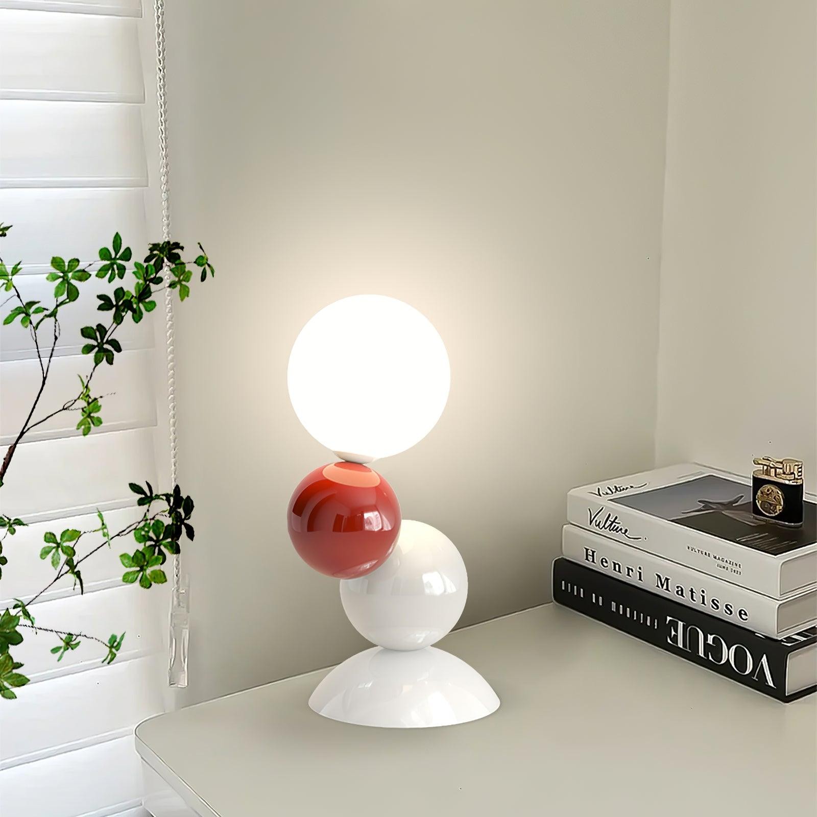 Colorful Design Acrylic Ball Table Lamp M203