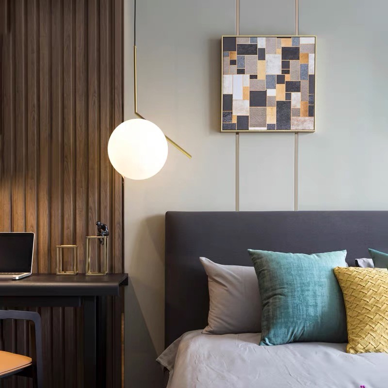Stylish Glass Ball Pendant Light S61